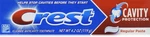 Crest Cavity Protection Toothpaste 4.2 Oz Fluoristat Freshens Breath Ada Appr.... Fixed Price $12.49.