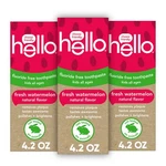 Hello Fresh Watermelon Fluoride Free Kids Toothpaste 3 Pack 4.2 Oz. Fixed Price $17.79.