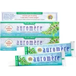 Auromere Ayurvedic Herbal Toothpaste, Fresh Mint - Vegan, Natural, Fluoride-free. Fixed Price $24.70.