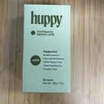 Huppy Peppermint Chew Toothpaste Tablets Refill 62 Count New Sealed Exp 11/26. Fixed Price $10.00.