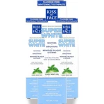 Kiss My Face Super White Fluoride-free Toothpaste Cool Mint Gel 4.5 Oz 3 Pack. Fixed Price $30.99.
