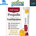 Red Seal Propolis Herbal Toothpaste - Fluoride Free, Organic, Vegan 3.53 Oz.. Fixed Price $12.75.
