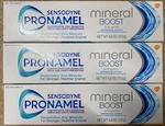 Sensodyne Pronamel Mineral Boost Refreshing Peppermint Toothpaste 3 6 12 Bundle. Fixed Price $37.99.