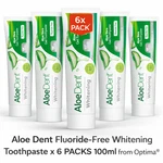 Aloe Dent Flouride-free Whitening Toothpaste X 6 Packs 100ml From Optima. Fixed Price $39.96.