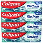 Max Fresh Whitening Toothpaste With Mini Strips, Clean Mint For Bad B. Fixed Price $23.18.