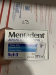 Nos Mentadent Advanced Whitening Fluoride Toothpaste 1 Refills. Fixed Price $69.00.