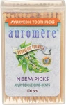 Auromere Ayurvedic Neem Picks - 100 Count. Fixed Price $7.87.