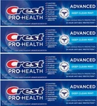 Lot Of 4- Crest Pro-health Advanced Deep Clean Mint Toothpaste 5.1oz Exp 11/26. Fixed Price $20.39.