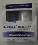 Crest 3d White Brilliance Toothpaste Whitening Gel Two Step System 2.3oz. Fixed Price $19.99.