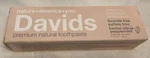 Davids Premium Natural Toothpaste Herbal Citrus Peppermint Fluoride Free. Fixed Price $10.99.