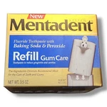 Mentadent Toothpaste Gum Care 3.5 Oz New Sealed Discontinued Vintage. Fixed Price $34.00.