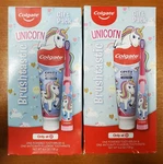 2 Sets: Colgate Unicorn Set Electric Toothbrush/toothpaste Exp. 6/30/26 - E5d. Fixed Price $14.99.