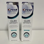 Crest Pro Health Gum Restore Advanced Deep Clean Toothpaste Large 4.8oz Lot Of 2. Fixed Price $24.99.