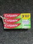 Colgate Sparkling White Fluoride Toothpaste 6 Oz-mint Zing 3 Pack Exp 7/24-read. Fixed Price $11.99.