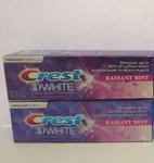 Crest 3d White Toothpaste Radiant Mint 3oz Exp 3/23 2 Tubes. Fixed Price $9.95.