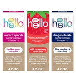 Hello Kids Fluoride Toothpaste Variety Pack, 4.2 Ounce (pack Of 3), White. Fixed Price $29.22.