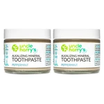 Uncle Harrys Peppermint Remineralizing Toothpaste Natural Whitening Tooth P.... Fixed Price $36.51.