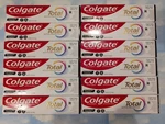 Lot (12) Colgate Total Active Protection Whitening Charcoal Toothpaste 5.1 Oz. Fixed Price $50.65.