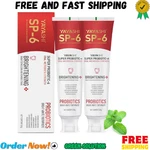 2-pack Sp-6 Probiotic Whitening Toothpaste - Enhanced Formula With 6 Probioti.... Fixed Price $38.95.