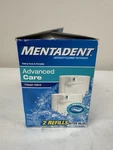 2pk Mentadent Toothpaste Advanced Care Clean Mint 1 Refill 5.25 Oz. Fixed Price $39.95.