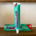 Vintage Aquafresh Triple Protection Toothpaste 6.4 Oz Tube 90s Ada Htf Nos. Fixed Price $29.95.