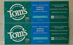 2 Tom's Of Maine Simply White Natural Toothpaste , Clean Mint, 4.7 Oz. Fixed Price $69.97.