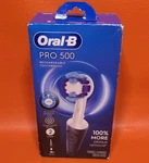 Oral B Pro 500 Black Rechargeable Toothbrush 2 Modes 30 Second Quadrant Timer. Fixed Price $23.99.