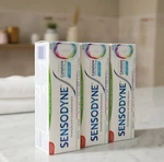 3pack Sensodyne Complete Protection+ Cool Mint Toothpaste 75ml 6.5 Oz. Fixed Price $29.00.