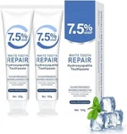 2 Pasta Dental Con 7.5% Nano Hidroxiapatita, Sin Fl Or, 4oz, Blanqueadora. Fixed Price $8.79.