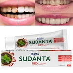 Sri Tattva Sudanta Red Toothpaste For Teeth Cleansing & Whitening 100 Gm. Fixed Price $14.96.