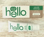 Hello Naturally Whitening Fluoride Toothpaste Mint To Be Flavor Set Of 2, 4.7 Oz. Fixed Price $10.00.