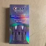2 Pack Crest 3d White Brilliance Deep Stain Toothpaste 3.1 Oz - Open Box 12/27. Fixed Price $19.99.