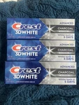 Crest 3d White Advanced Charcoal Toothpaste 2.4 Oz Pack Of 3. Fixed Price $9.99.