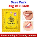 10x Viset Niyom Traditional Classic Herbal Toothpaste Powder Natural 40g. Fixed Price $47.48.