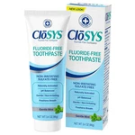 Closys Fluoride Free Toothpaste, 3.4 Ounce, Travel Size, Gentle Mint, Tsa.... Fixed Price $11.09.