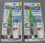 Orajel Cocomelon Kids Training Toothbrush+toothpaste ( 2 Packs ). Fixed Price $13.99.