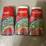3 Colgate Anticavity Kids Toothpaste Fluoride For Ages 2+ Watermelon Burst (3pk). Fixed Price $10.00.