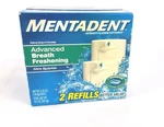 Sealed Mentadent Fluoride Toothpaste Advanced Cleaning Paste Mint Sparkle Refill. Fixed Price $38.99.
