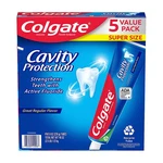 Colgate Cavity Protection Toothpaste With Fluoride, 5 Pk./8 Oz. Not Shipping Ca. Fixed Price $16.98.