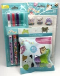 Squishmallows Brush Buddies Toothbrush, Dental Floss Flossers & Shaker Stickers. Fixed Price $25.99.