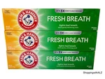 New Lot 3 Arm & Hammer Fresh Breath Toothpaste Winter Mint 6 Oz Exp: 5/27. Fixed Price $74.99.
