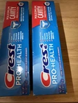 2-pack -crest Pro-health Maximum Cavity Protection Toothpaste, 4.3 Oz, Exp 10/28. Fixed Price $10.00.