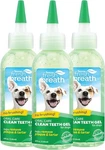 Tropiclean Fresh Breath No-brush Dental Gel For Dogs - 3 Pack 4oz Each. Fixed Price $72.86.