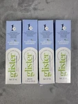 Glister Toothpaste Plant-based Goodness 1.76 Oz Travel Size 4-pack. Fixed Price $20.00.