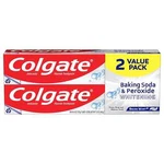 New Colgate Baking Soda And Peroxide Toothpaste, Teeth, 6 Oz Tube, 2 Pack. Fixed Price $5.70.