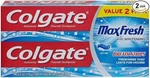 Colgate Maxfresh Fluoride Toothpaste 6 Oz, Twin Pack, Cool Mint 2 Ea (pack Of 2). Fixed Price $12.90.