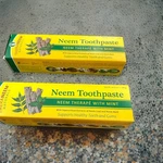 (2) Theraneem Naturals Therapeutic Mint Leaf Bark Toothpaste 4.23 Oz. L K. Fixed Price $14.65.
