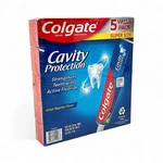 Colgate Fluoride Toothpaste W Cavity Protection Super Size 8oz 5-pack. Fixed Price $12.25.