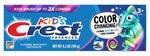 (3 Pack) Crest Toothpaste 4.2oz Kids Color Changing. Fixed Price $24.98.