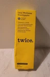 Twice Naturally Whitening Fluoride Free Toothpaste - Icy Mint 3.4oz. Fixed Price $9.99.